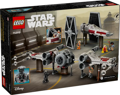 TIE & X-Wing Starfighter Bauset (75393)