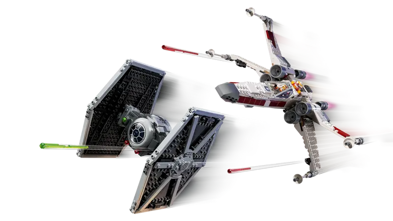 TIE & X-Wing Starfighter Bauset (75393)