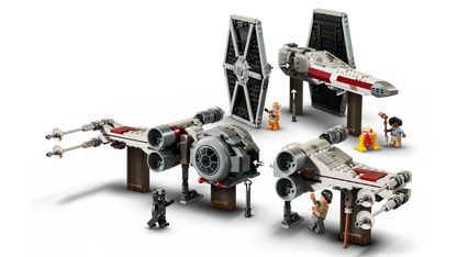 TIE & X-Wing Starfighter Bauset (75393)