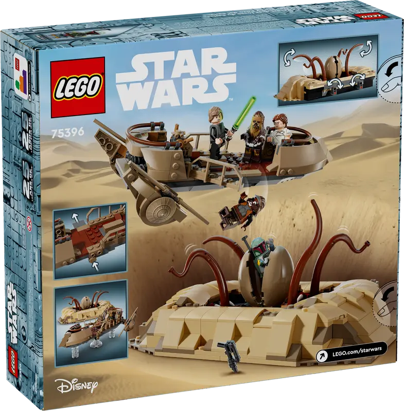 Skiff du désert et fosse Sarlacc