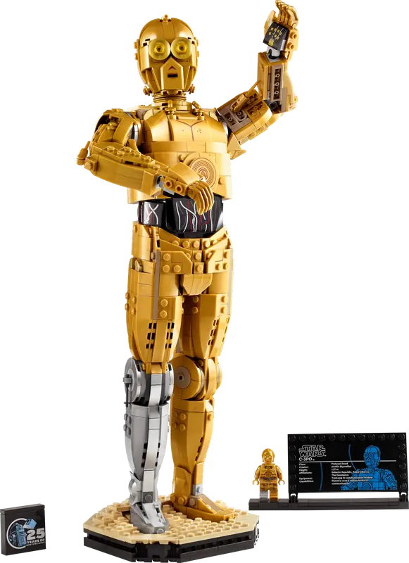 Zusammenbaubare C-3PO-Figur