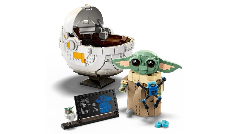 Grogu im schwebenden Kinderwagen (75403)