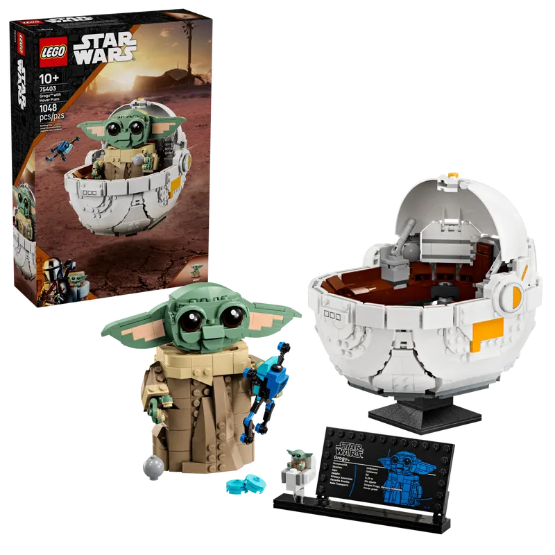 Grogu im schwebenden Kinderwagen (75403)
