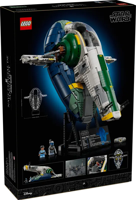 Le vaisseau spatial de classe Firespray de Jango Fett (75409)