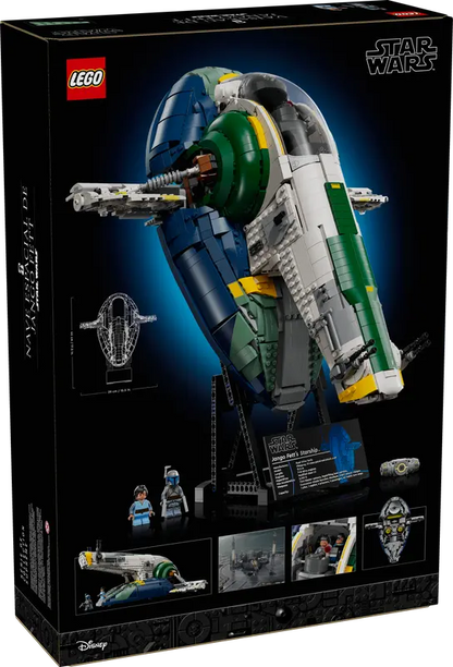 Jango Fetts Raumschiff der Firespray-Klasse (75409)