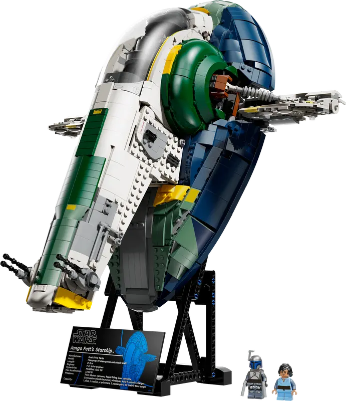 Jango Fetts Raumschiff der Firespray-Klasse (75409)
