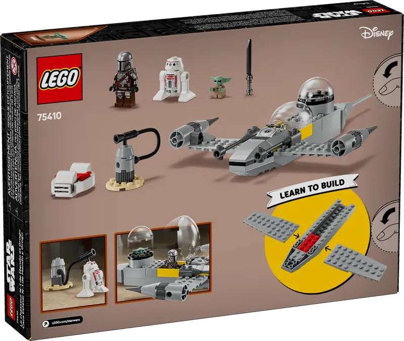 Mando, Grogu und N-1 Starfighter