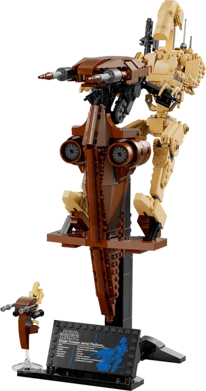 Droïde de combat avec STAP Speeder (75428)