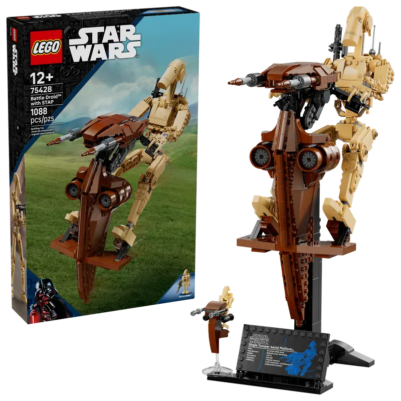 Droïde de combat avec STAP Speeder (75428)