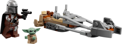 La speeder bike del Mandalorian e di Grogu (75436)