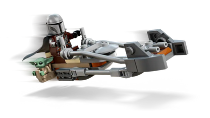 La speeder bike del Mandalorian e di Grogu (75436)