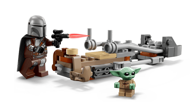 La speeder bike del Mandalorian e di Grogu (75436)