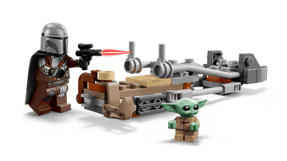 La speeder bike del Mandalorian e di Grogu (75436)
