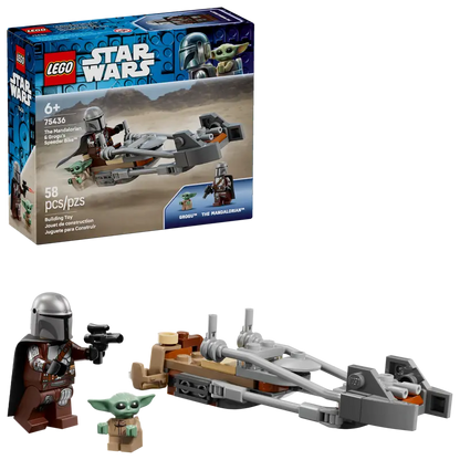 La speeder bike del Mandalorian e di Grogu (75436)