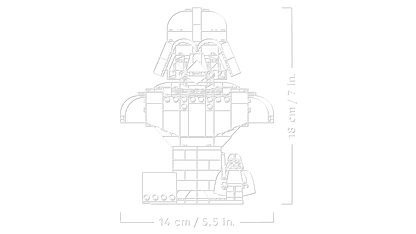 LEGO Star Wars Darth Vader Bust