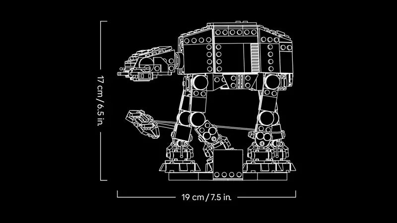 AT-AT Walker-Ausstellungsmodell (75440)