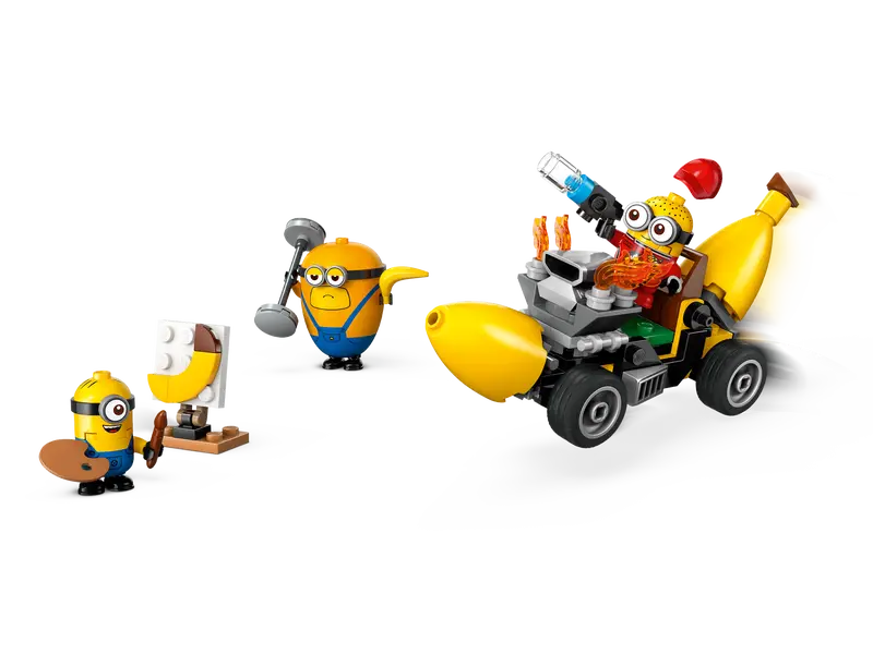 „Ich – Einfach unverbesserlich – 4 Minions und Bananenauto“ (75580)