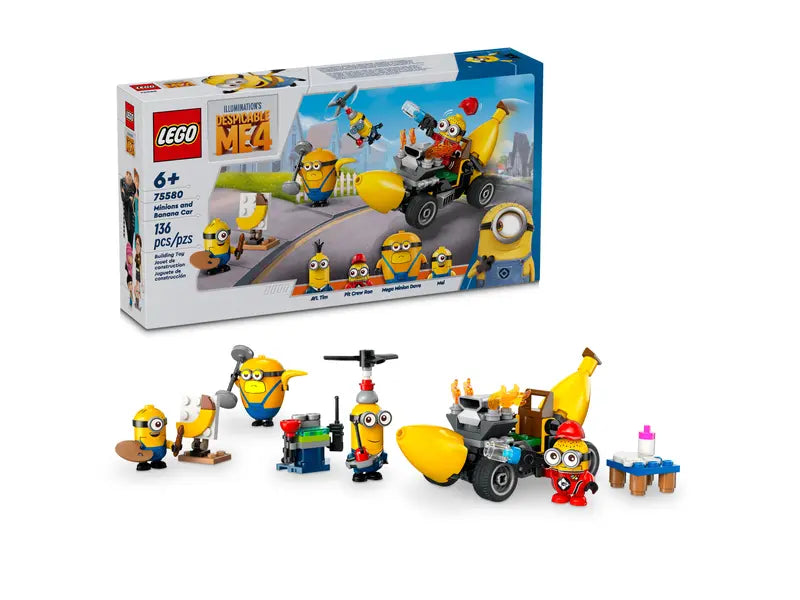 „Ich – Einfach unverbesserlich – 4 Minions und Bananenauto“ (75580)