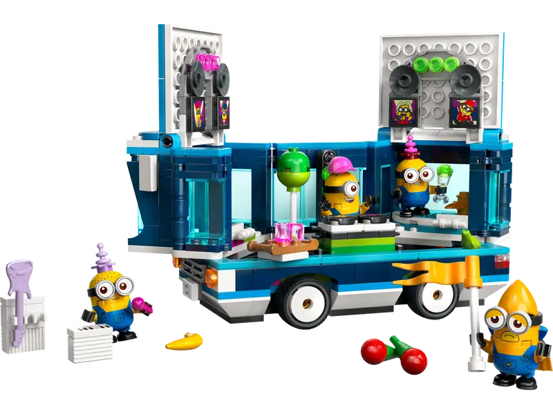Cattivissimo me 4 Minions e il loro party bus musicale (75581)