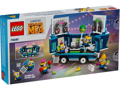 Cattivissimo me 4 Minions e il loro party bus musicale (75581)