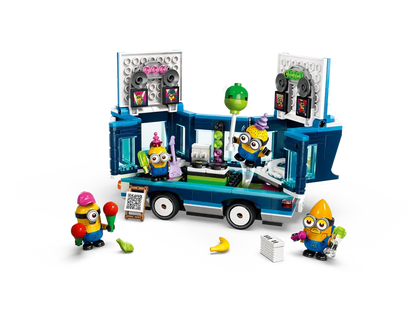 Cattivissimo me 4 Minions e il loro party bus musicale (75581)