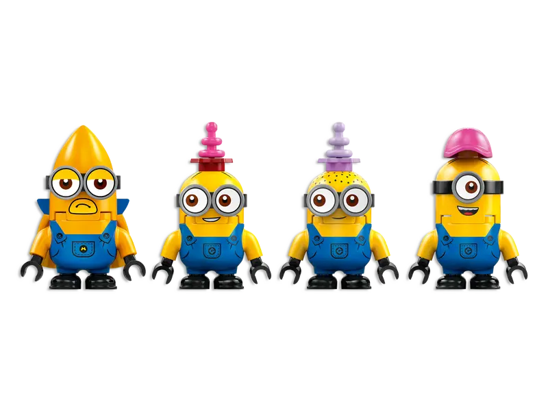 Cattivissimo me 4 Minions e il loro party bus musicale (75581)