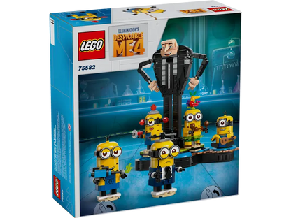 Figurines à construire Moi, Moche et Méchant 4 Gru et Minions (75582)