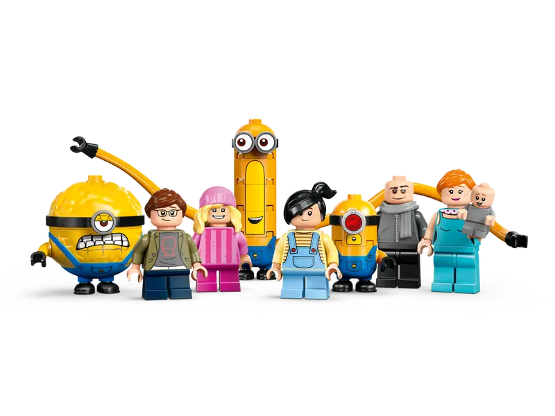 „Ich – Einfach unverbesserlich – 4 Minions und Gru Family House“ (75583)