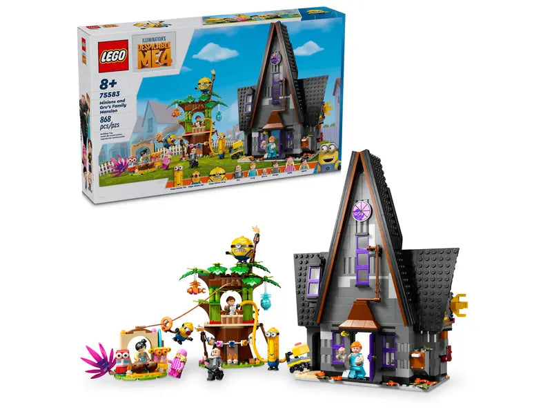 „Ich – Einfach unverbesserlich – 4 Minions und Gru Family House“ (75583)