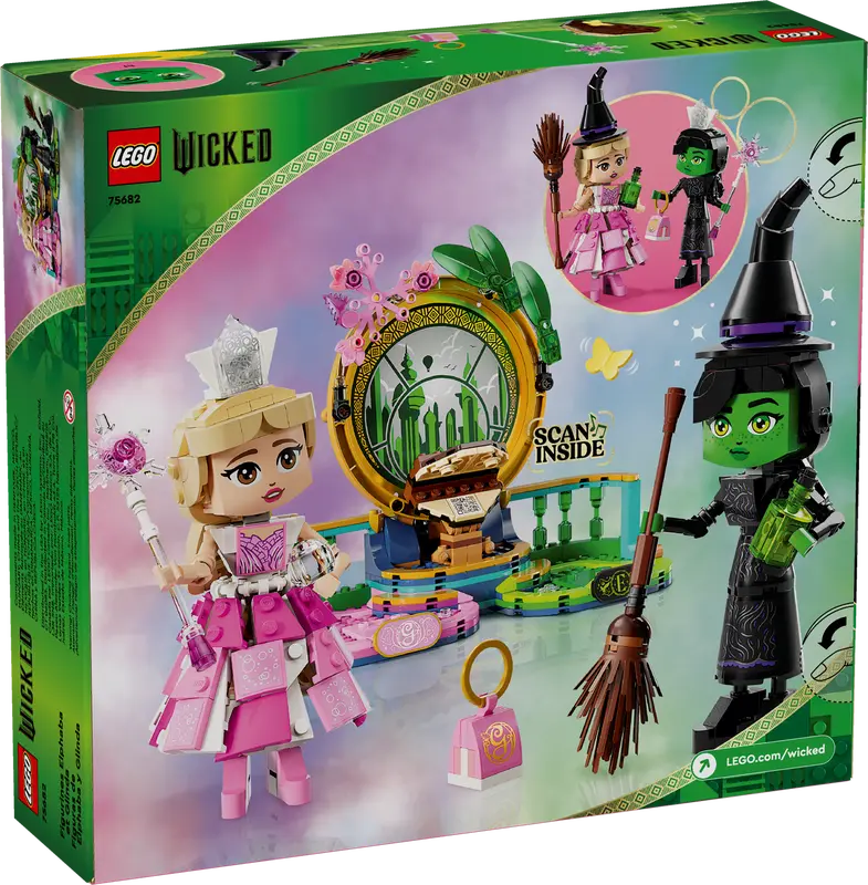 Personaggi Elphaba e Glinda (75682)