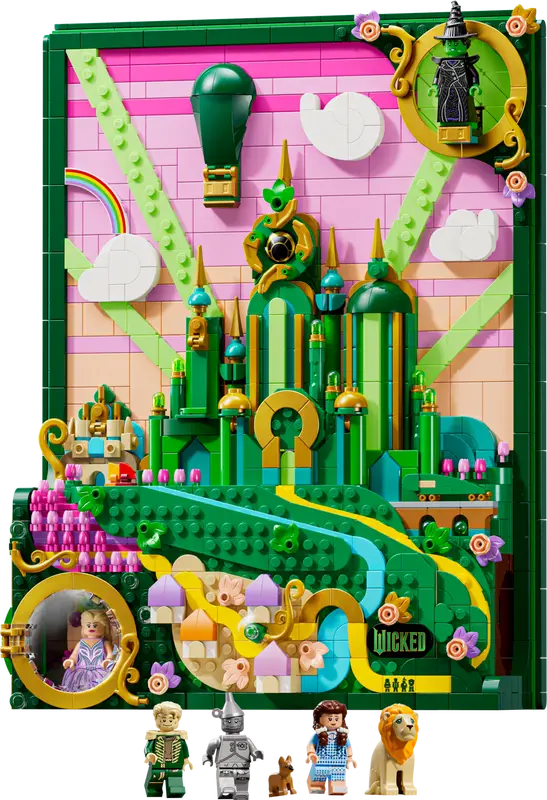 Wanddekoration „Emerald City“ (75685)