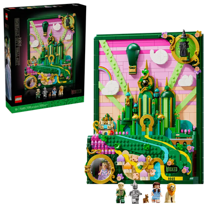 Wanddekoration „Emerald City“ (75685)