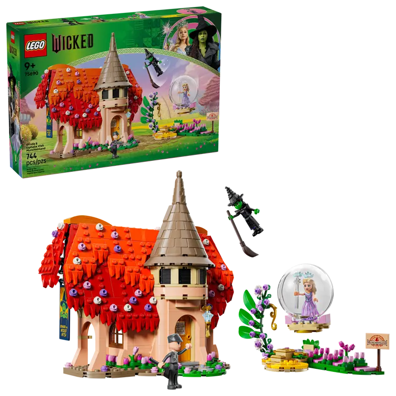 Glinda et Elphaba visitent Munchkinland (75690)