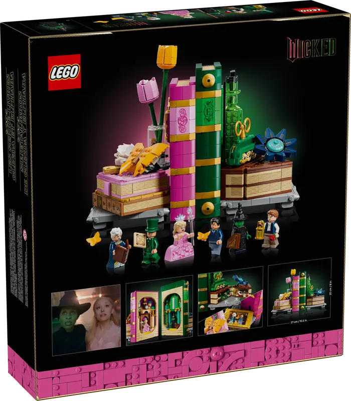 Glinda & Elphaba Buchstützen-Display-Set (75691)