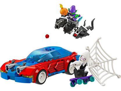 Voiture de course Spider-Man et gobelin vert Venom (76279)