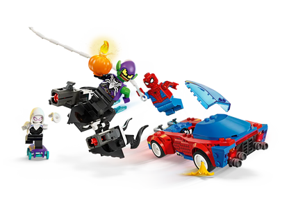 Voiture de course Spider-Man et gobelin vert Venom (76279)