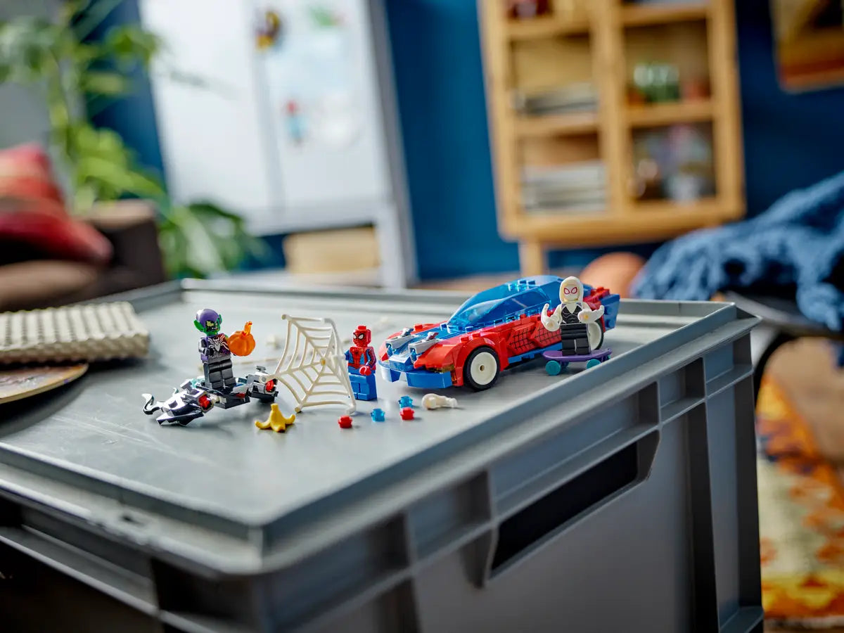 Voiture de course Spider-Man et gobelin vert Venom (76279)
