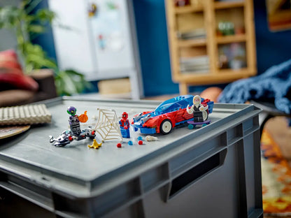 Voiture de course Spider-Man et gobelin vert Venom (76279)