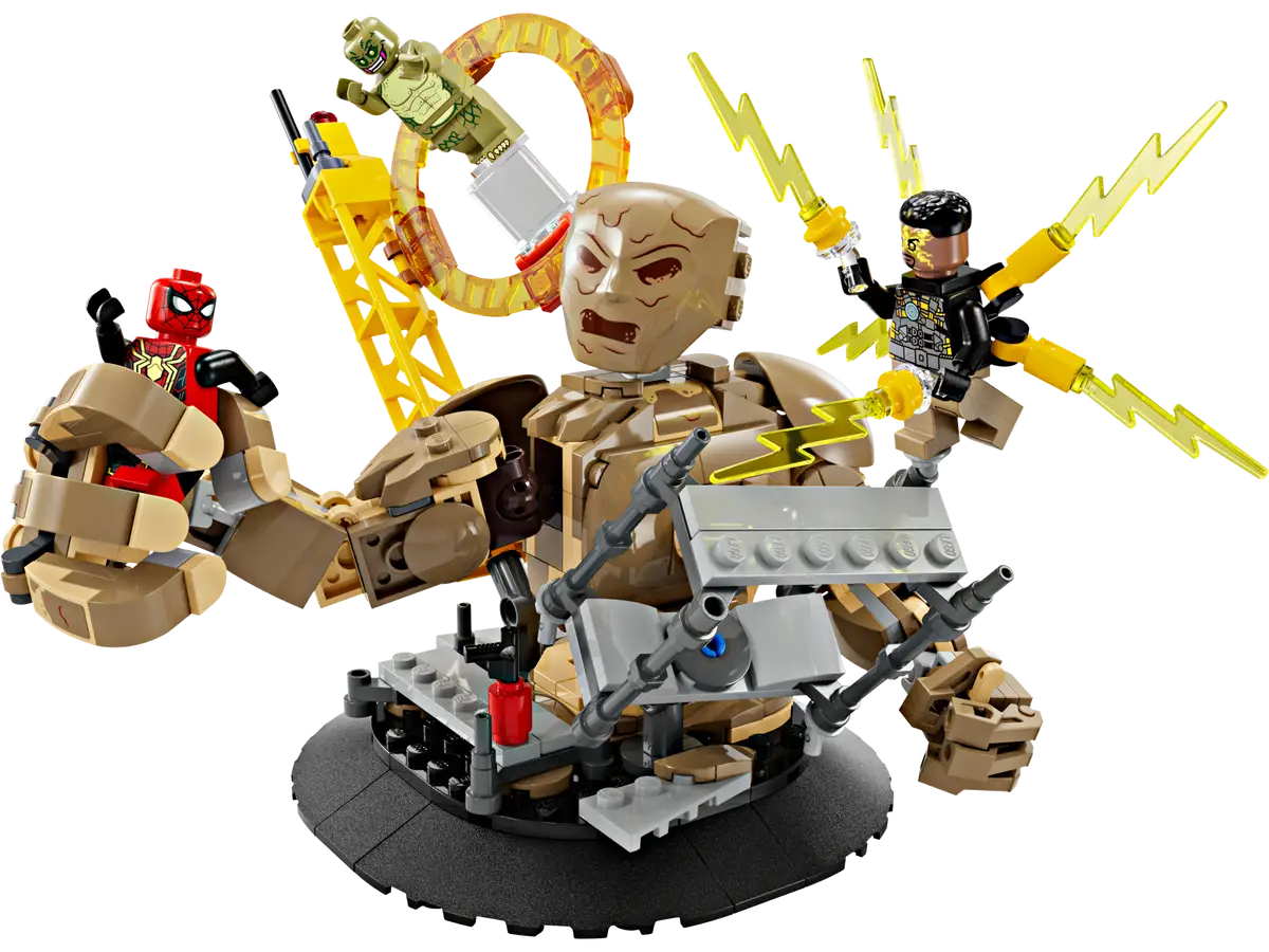 Bataille finale de Spider-Man contre Sandman (76280)