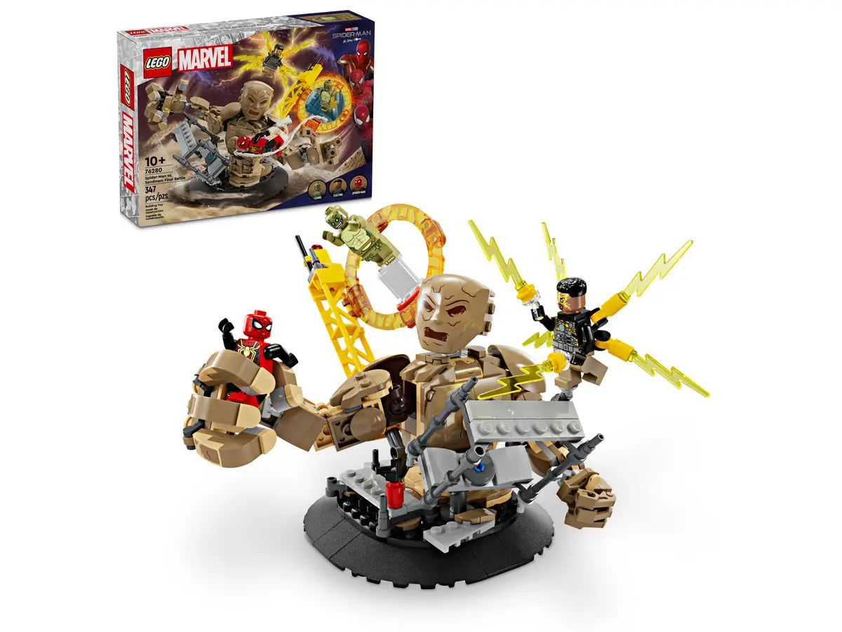 Bataille finale de Spider-Man contre Sandman (76280)