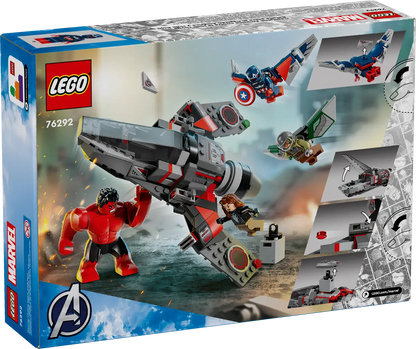 Bataille Captain America contre Red Hulk (76292)
