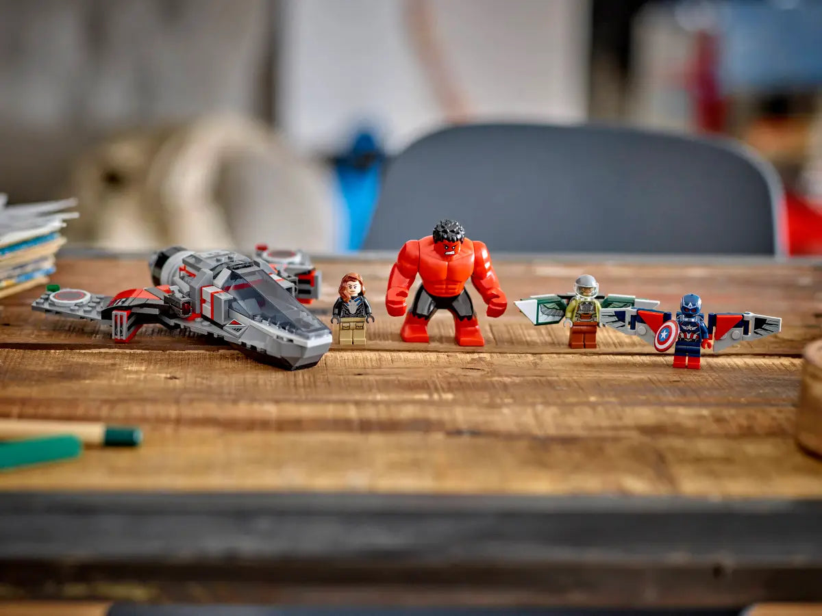Bataille Captain America contre Red Hulk (76292)