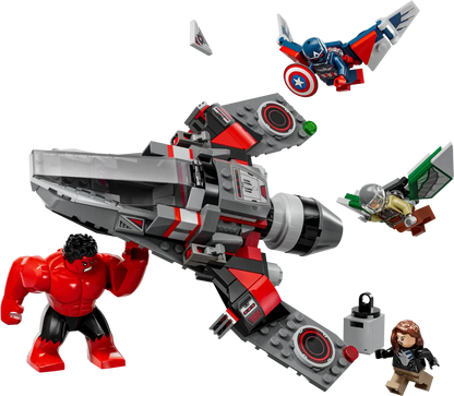 Bataille Captain America contre Red Hulk (76292)