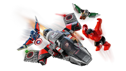 Bataille Captain America contre Red Hulk (76292)