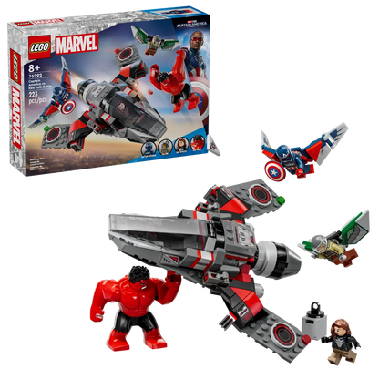 Bataille Captain America contre Red Hulk (76292)
