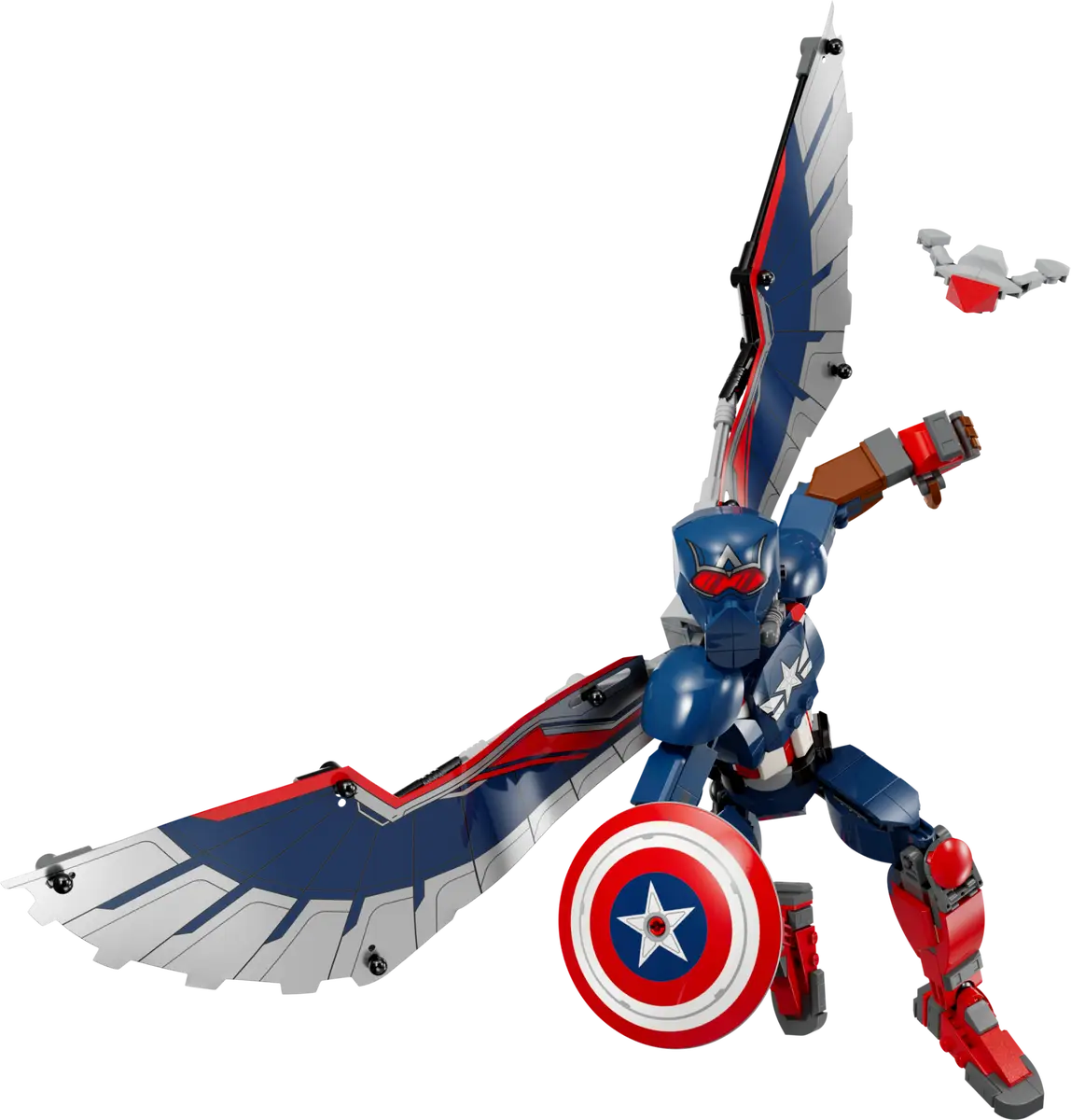 Neue Captain America Baufigur (76296)