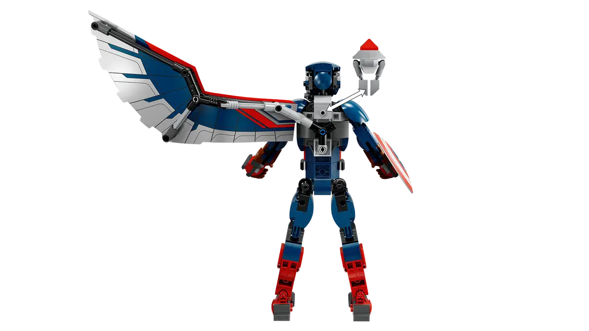 Neue Captain America Baufigur (76296)
