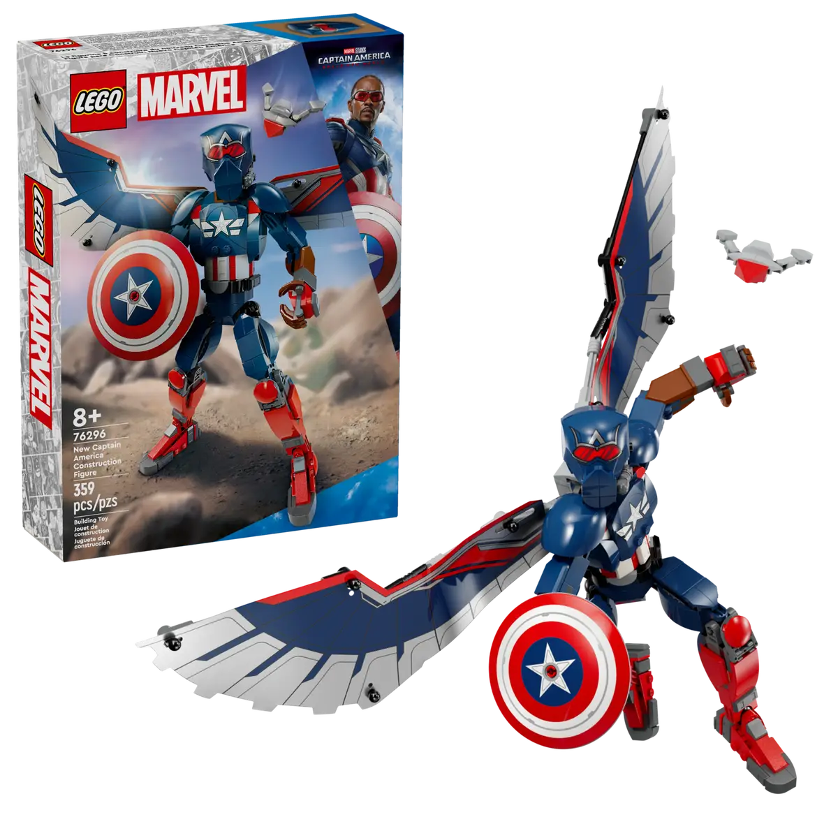 Neue Captain America Baufigur (76296)