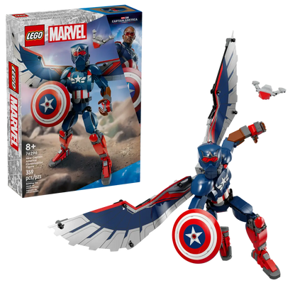 Neue Captain America Baufigur (76296)
