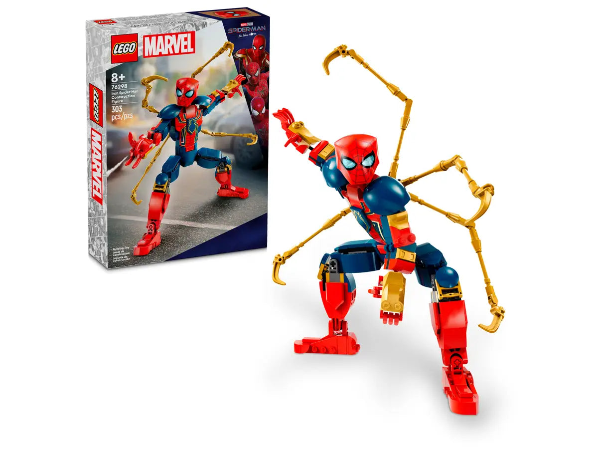 Eiserne Spider-Man-Konstruktionsfigur (76298)